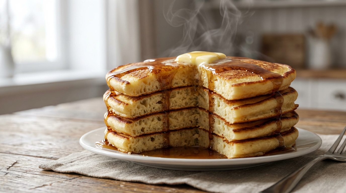 découvrez notre recette de fluffy pancakes pour des pancakes épais et moelleux à souhait, parfaits pour un petit-déjeuner gourmand et réussi.