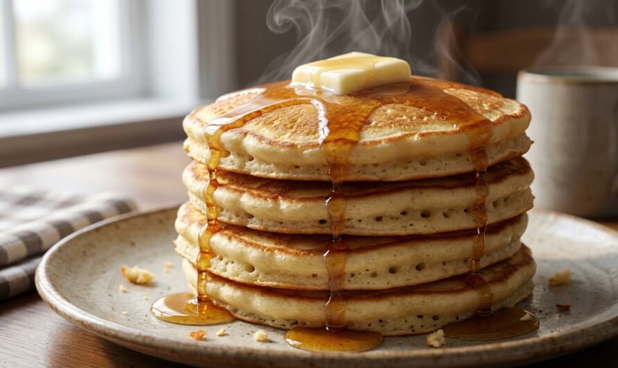 Recette Fluffy Pancakes : l&rsquo;épaisseur et le moelleux incomparables