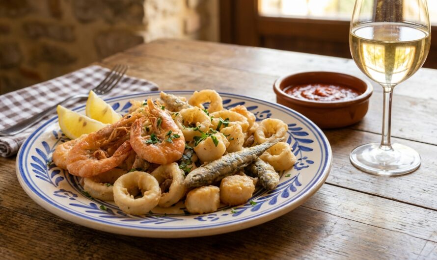 Recette Fritto Misto : friture de fruits de mer à l&rsquo;italienne