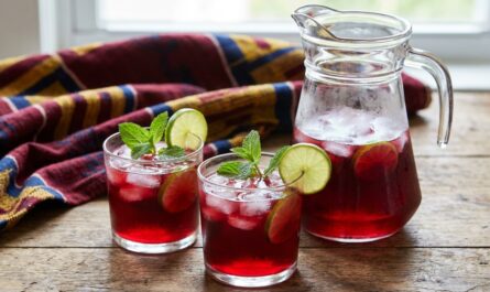 découvrez notre recette facile et rapide du jus de bissap, une boisson rafraîchissante et colorée à base d'hibiscus, parfaite pour se désaltérer avec saveur.
