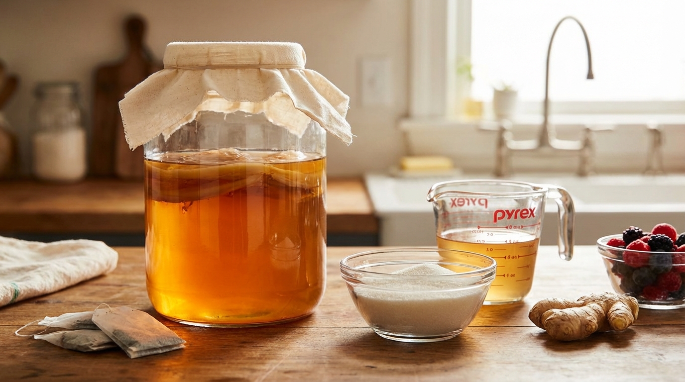 découvrez comment préparer facilement votre kombucha maison avec notre recette simple et réussie. apprenez les astuces pour une boisson fermentée saine et délicieuse.