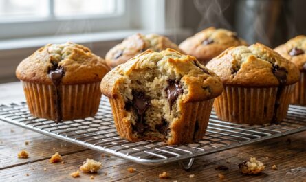 découvrez notre recette de muffins banane chocolat moelleux, parfaite pour éviter le gaspillage en utilisant des bananes mûres. facile et délicieuse, idéale pour un goûter gourmand !