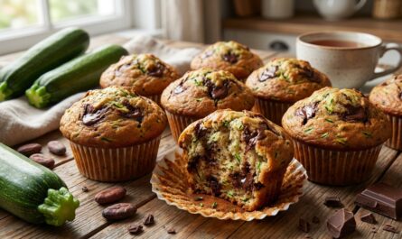 découvrez la recette des muffins chocolat courgette, un gâteau sain et moelleux alliant gourmandise et douceur pour une pause plaisir équilibrée.
