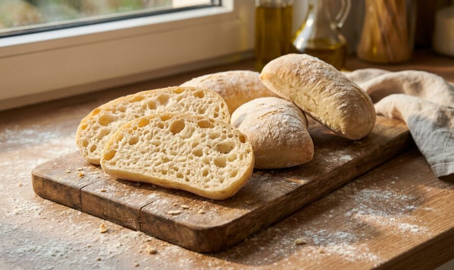 Recette Pain Panini maison : moelleux et facile à toaster