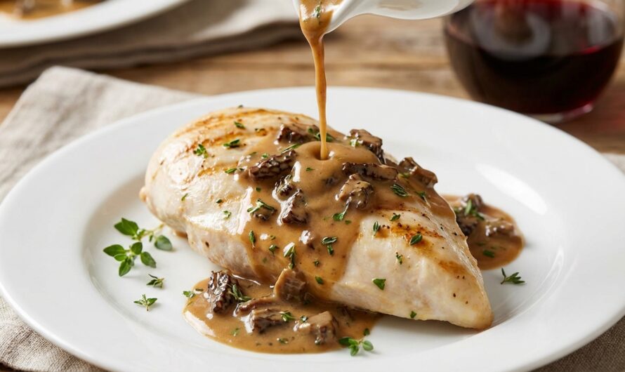 Recette Sauce aux morilles : l&rsquo;élégance pour viandes blanches