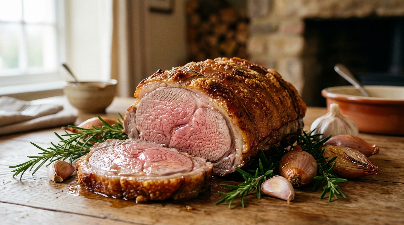 découvrez notre recette de selle d'agneau rôtie, un morceau noble et tendre parfait pour un repas convivial à partager entre amis ou en famille.