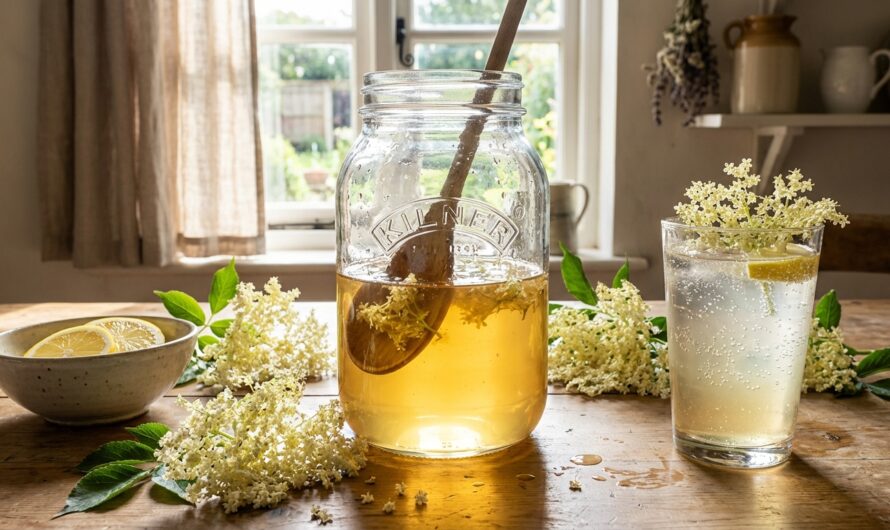 Recette Sirop de fleurs de sureau maison : parfumer vos boissons