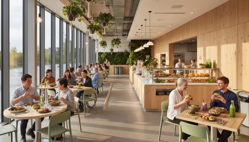 sodexo inaugure son premier restaurant modern recipe, un espace innovant et inclusif pensé pour accueillir tout le monde dans une expérience culinaire moderne et conviviale.