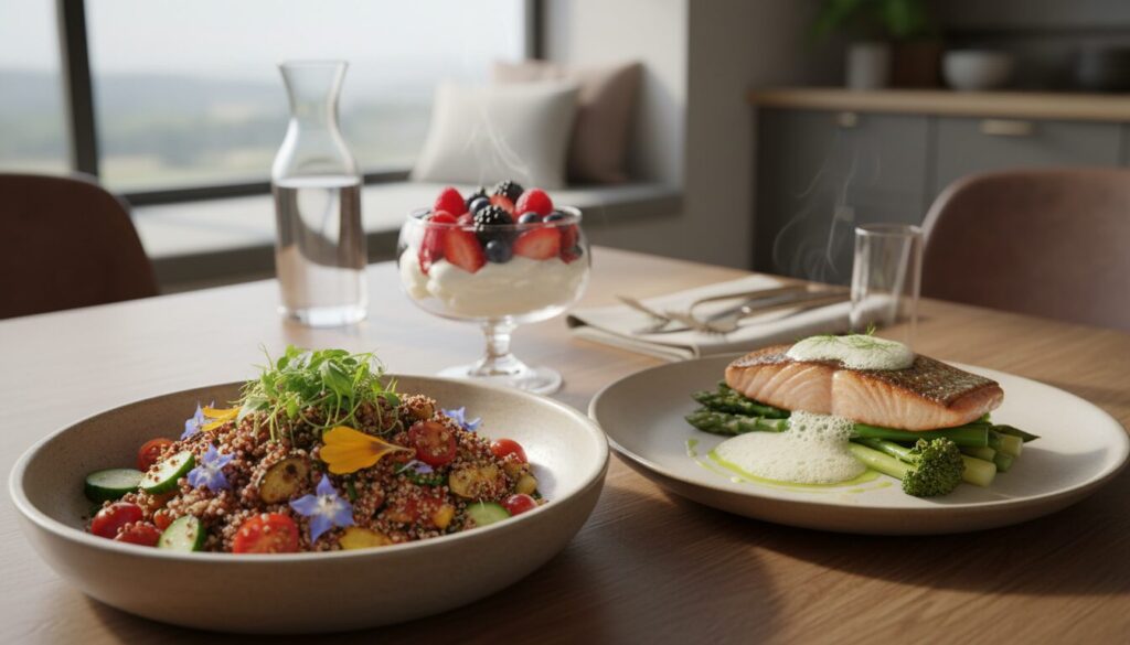 découvrez trois recettes saines et gourmandes créées par un chef étoilé pour bien démarrer l'année en beauté et en saveurs.