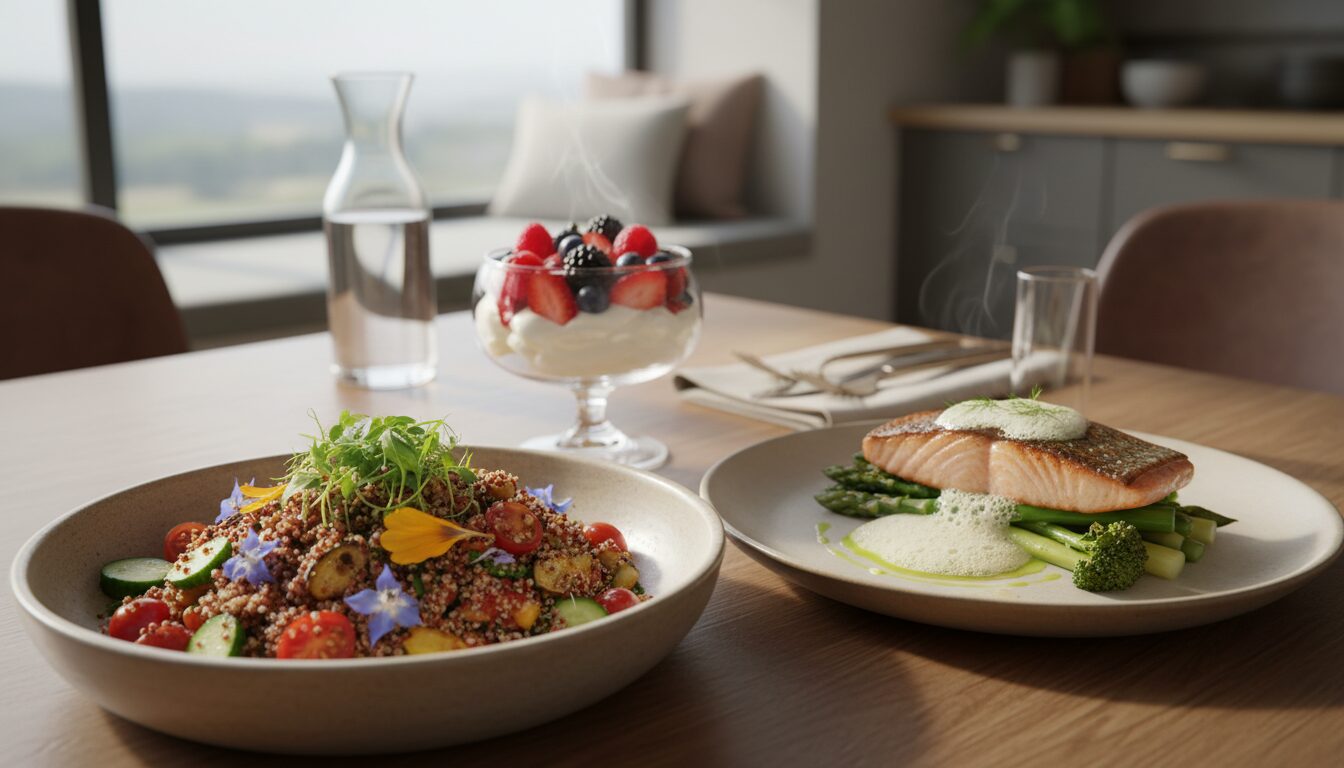 découvrez trois recettes saines et gourmandes créées par un chef étoilé pour bien démarrer l'année en beauté et en saveurs.