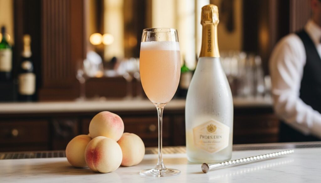 découvrez le secret unique et incomparable de l'authentique cocktail bellini de cipriani, avec la recette originale du légendaire harry's bar, pour une expérience gustative inoubliable.