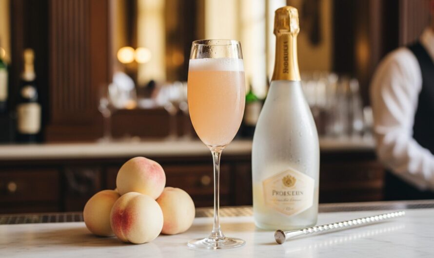 Unique et incomparable : le secret de l&rsquo;authentique cocktail Bellini de Cipriani, la recette originale du Harry&rsquo;s Bar