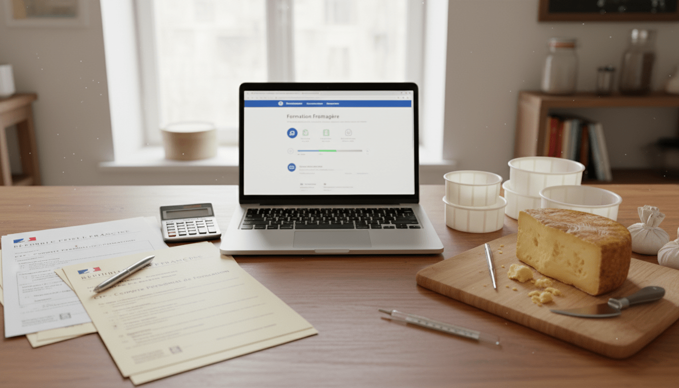 Financer sa Formation Crémerie avec le CPF : Le Guide Pas à Pas