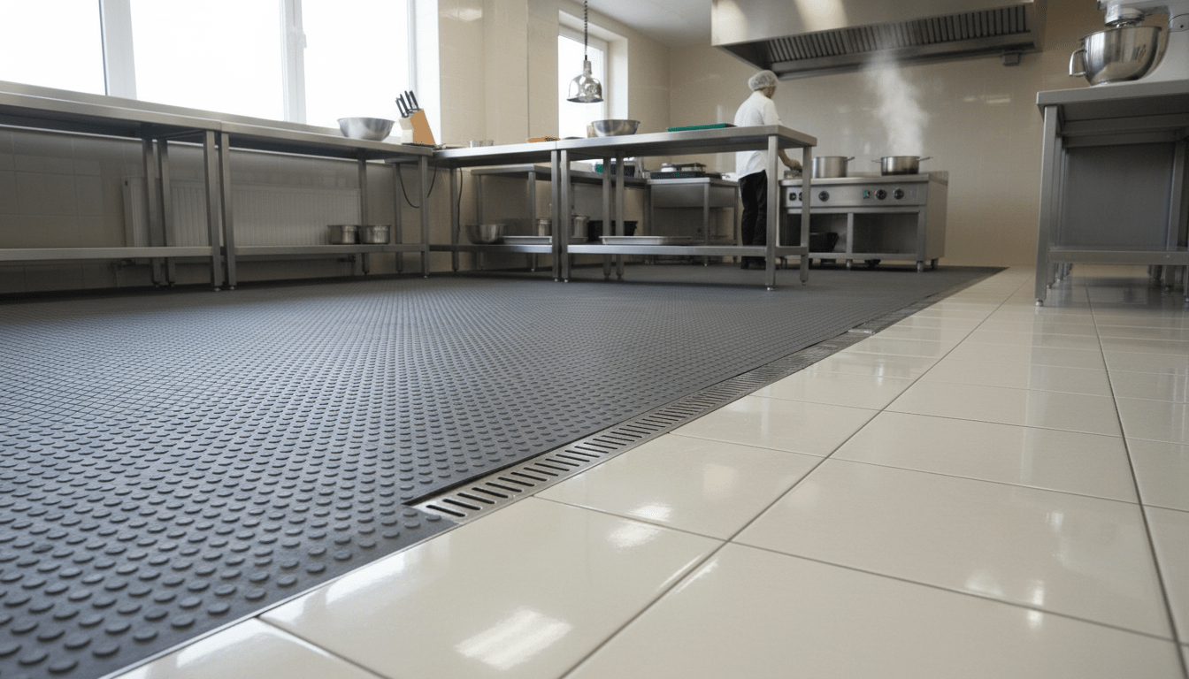 Sol Antidérapant et Carrelage Alimentaire : Les Normes à Respecter