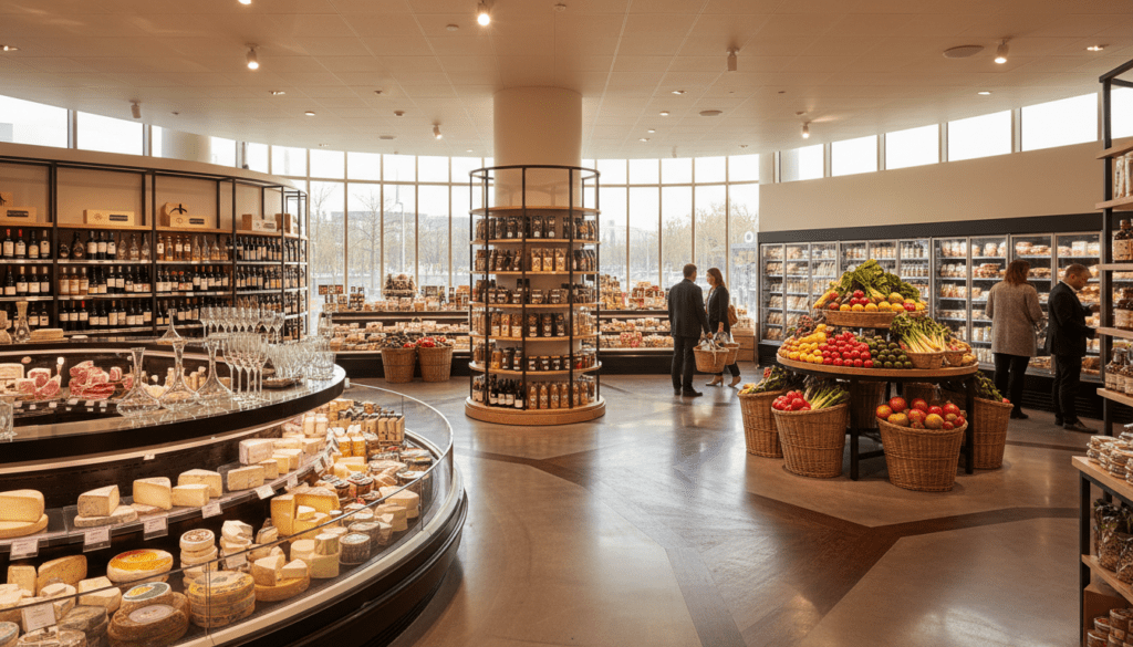 découvrez comment l'agencement d'épicerie fine peut optimiser le parcours client et augmenter le panier moyen grâce à des techniques d'aménagement efficaces et attractives.