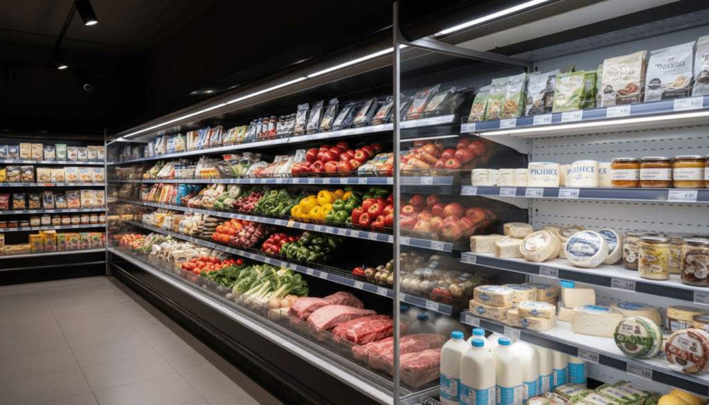 découvrez comment l'éclairage led pour commerces alimentaires permet de valoriser vos produits tout en évitant la chaleur, garantissant fraîcheur et ambiance optimale.