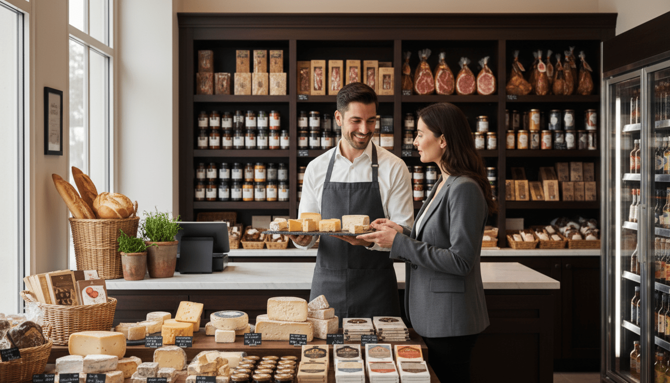 Recruter un Vendeur en Épicerie Fine : Fiche de Poste et Compétences Clés