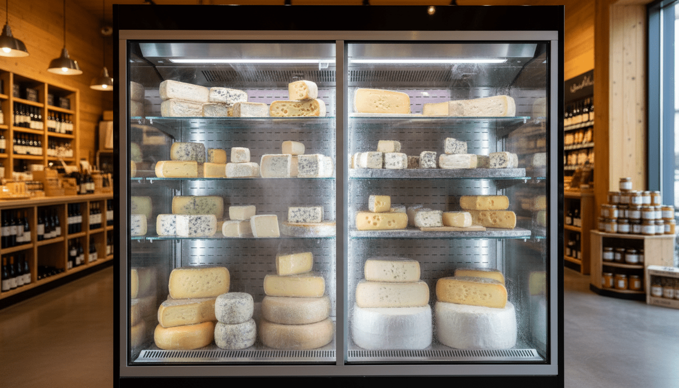 Choisir sa Vitrine Réfrigérée : Froid Ventilé ou Statique pour le Fromage ?
