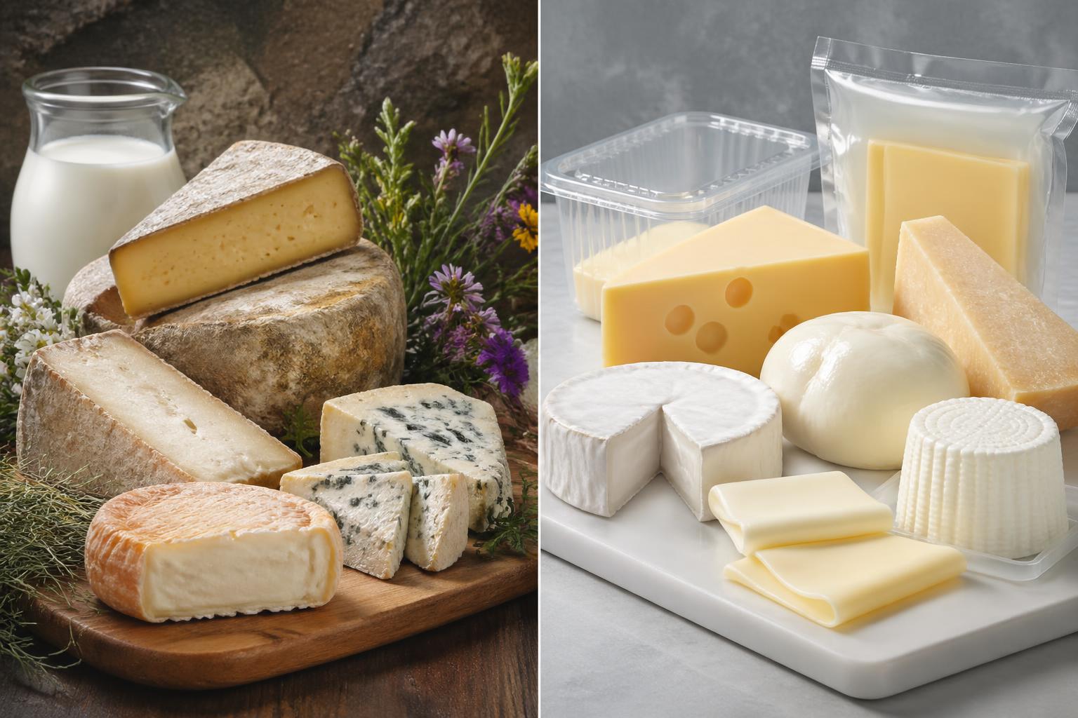 Fromages au Lait Cru vs Pasteurisé : Différences, Goût et Législation