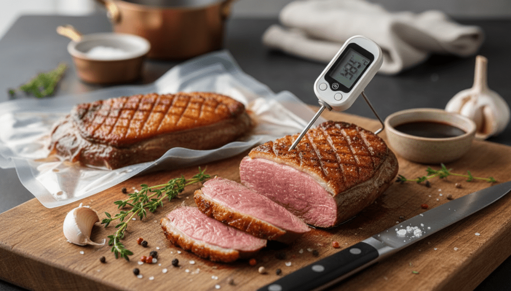 découvrez comment cuire parfaitement le magret de canard en basse température avec nos astuces de chefs pour une viande tendre et savoureuse.