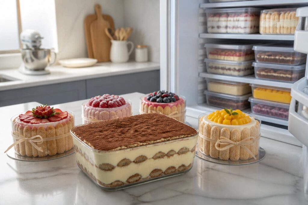 découvrez tout ce qu'il faut savoir sur la congélation des pâtisseries comme le tiramisu et les charlottes pour préserver leur fraîcheur et leur goût.