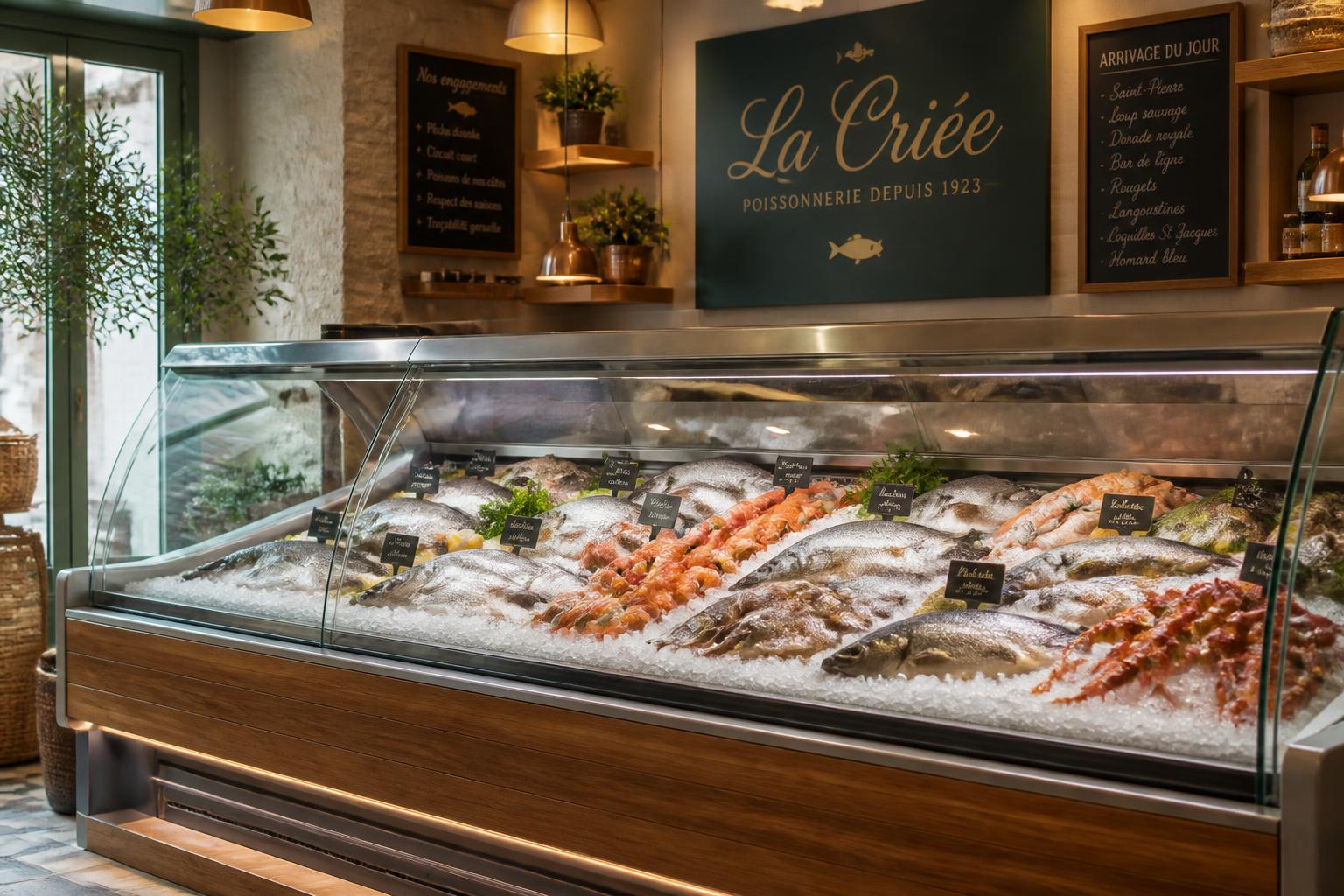 Vitrine réfrigérée à poisson : critères, prix et modèles pros comparés