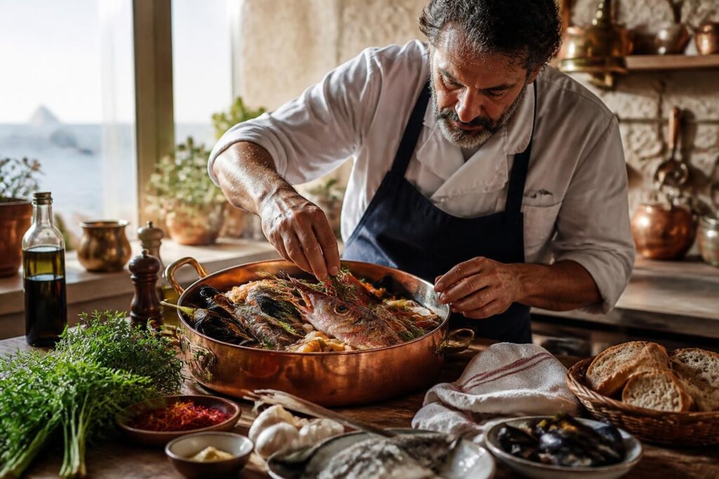 découvrez la recette authentique de la bouillabaisse maison, inspirée des chefs marseillais, pour savourer un plat traditionnel aux saveurs méditerranéennes.