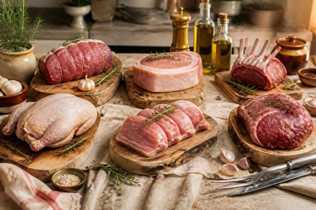 découvrez notre tableau complet des temps et températures pour la cuisson basse température de différentes viandes, afin de garantir une cuisson parfaitement tendre et savoureuse.