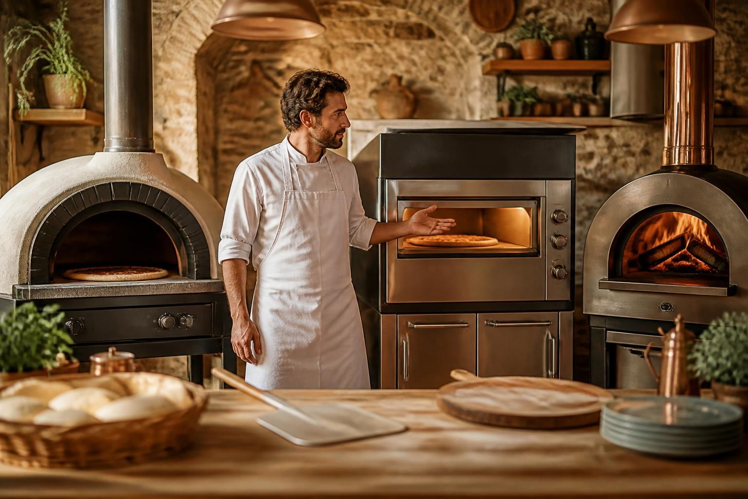 Four à pizza professionnel : sole, électrique ou à bois, lequel choisir ?