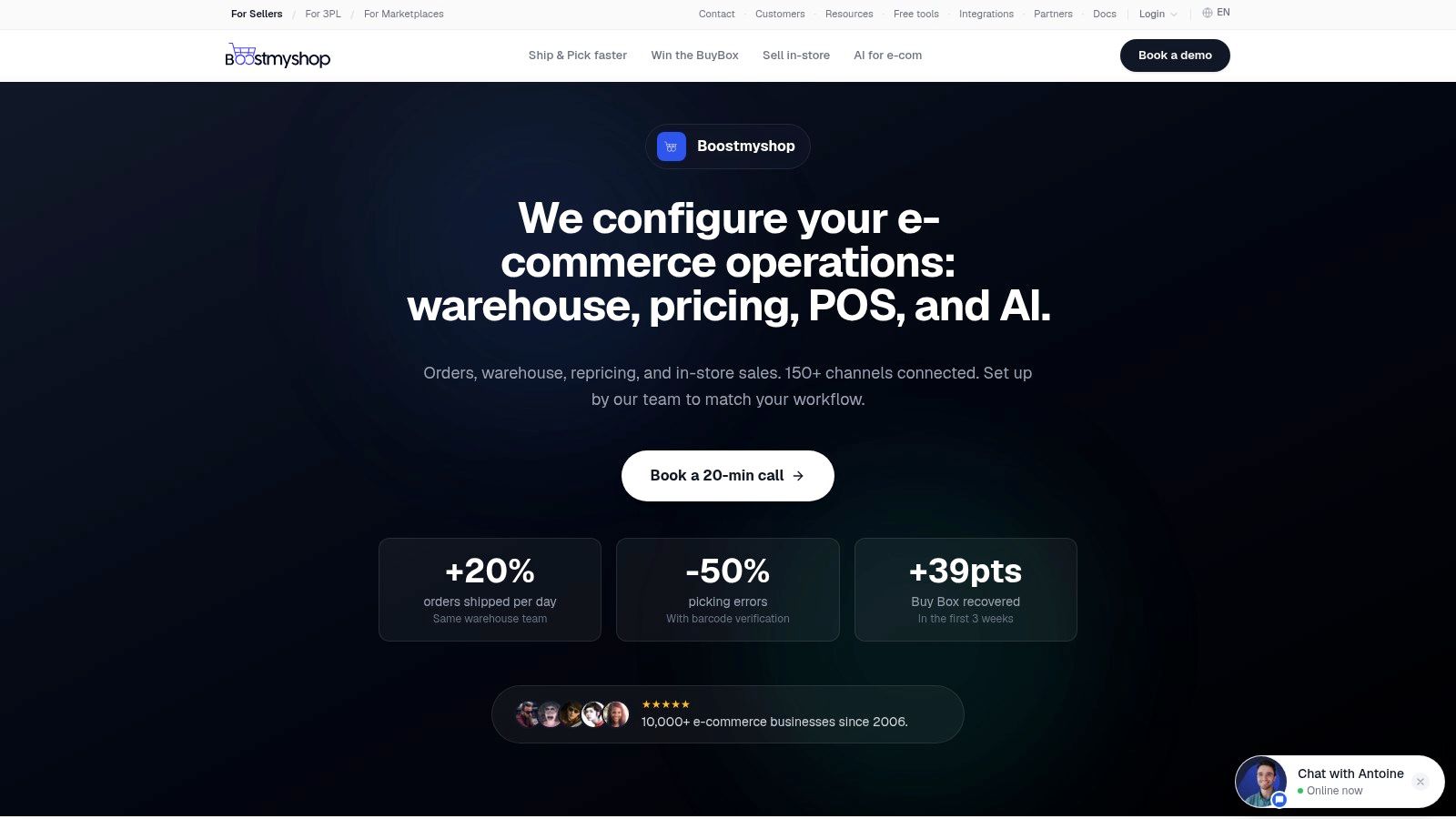 Screenshot from https://www.boostmyshop.com